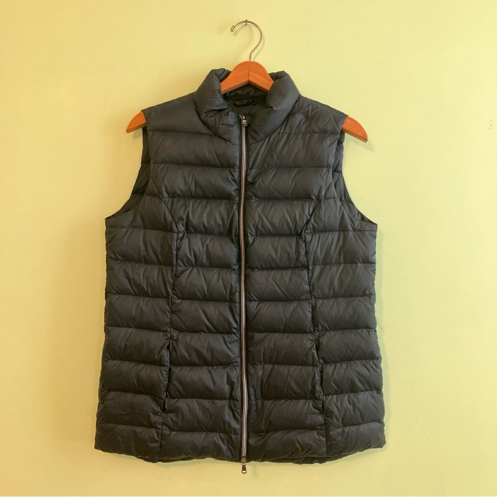 Lord & Taylor Women’s Puffer Black Vest SZ Large